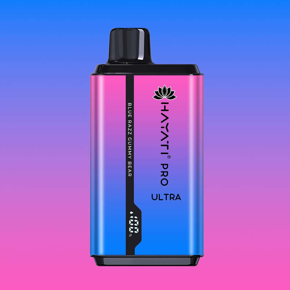 Hayati Pro Ultra 15000 - Blue Razz Gummy Bear | 10 Packs