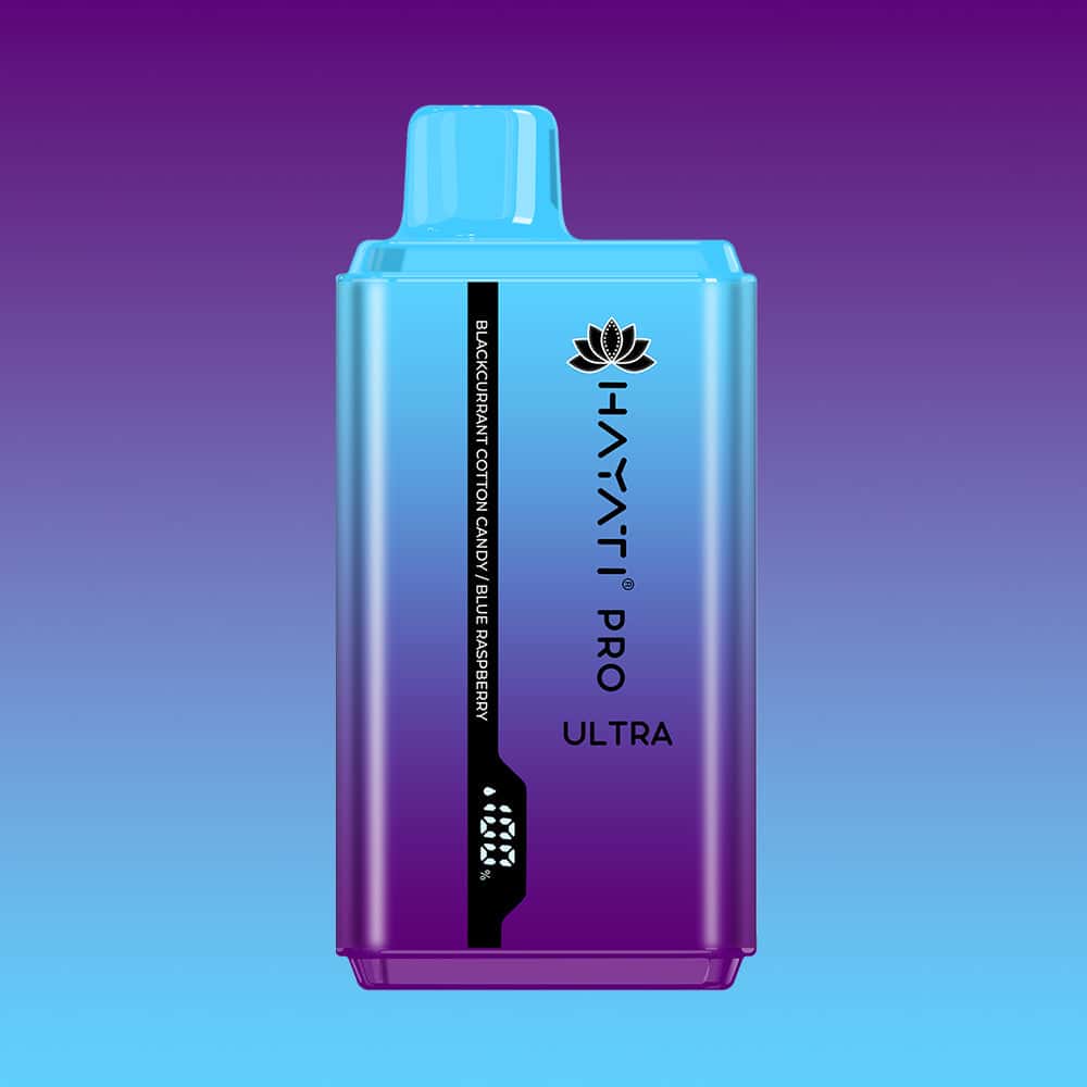 Hayati Pro Ultra 15000 - Blackcurrant Cotton Candy / Blueberry Raspberry | 10 Packs