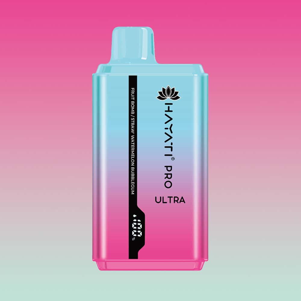 Hayati Pro Ultra 15000 - Fruit Bomb / Strawberry Watermelon Bubblegum | 10 Packs