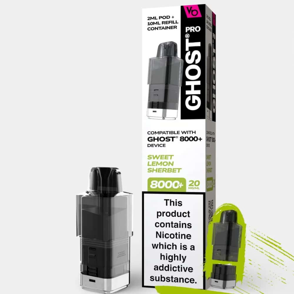 Vapes Bars Ghost Pro 8000 Pods