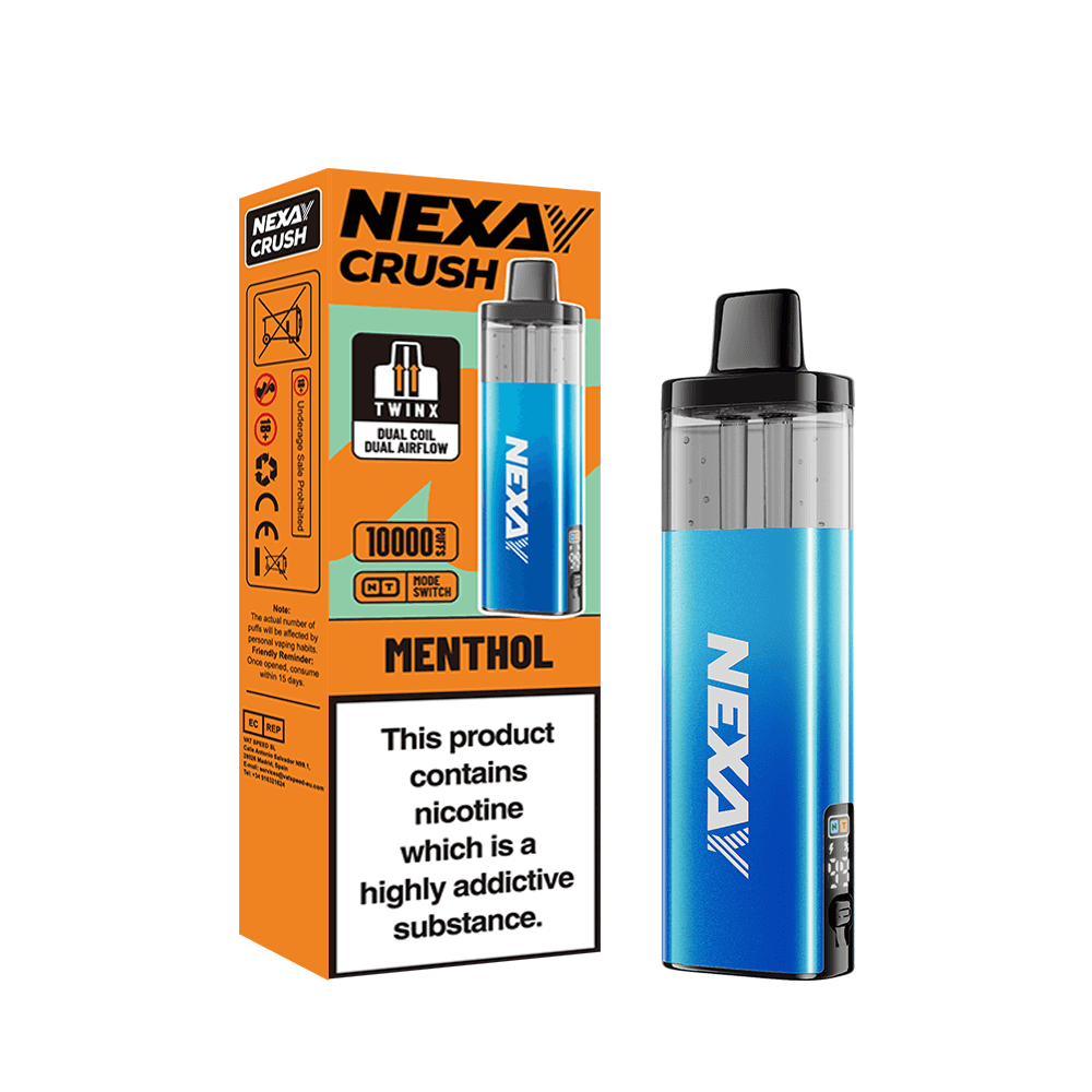 Nexay Crush 10k Vape Kit | Box of 5 | 10,000 Puffs