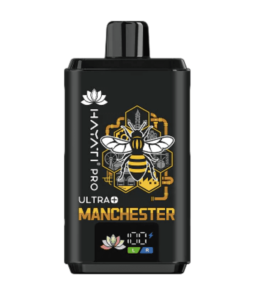 Hayati Pro Ultra+ Souvenir Edition | Manchester | 25,000 Puffs