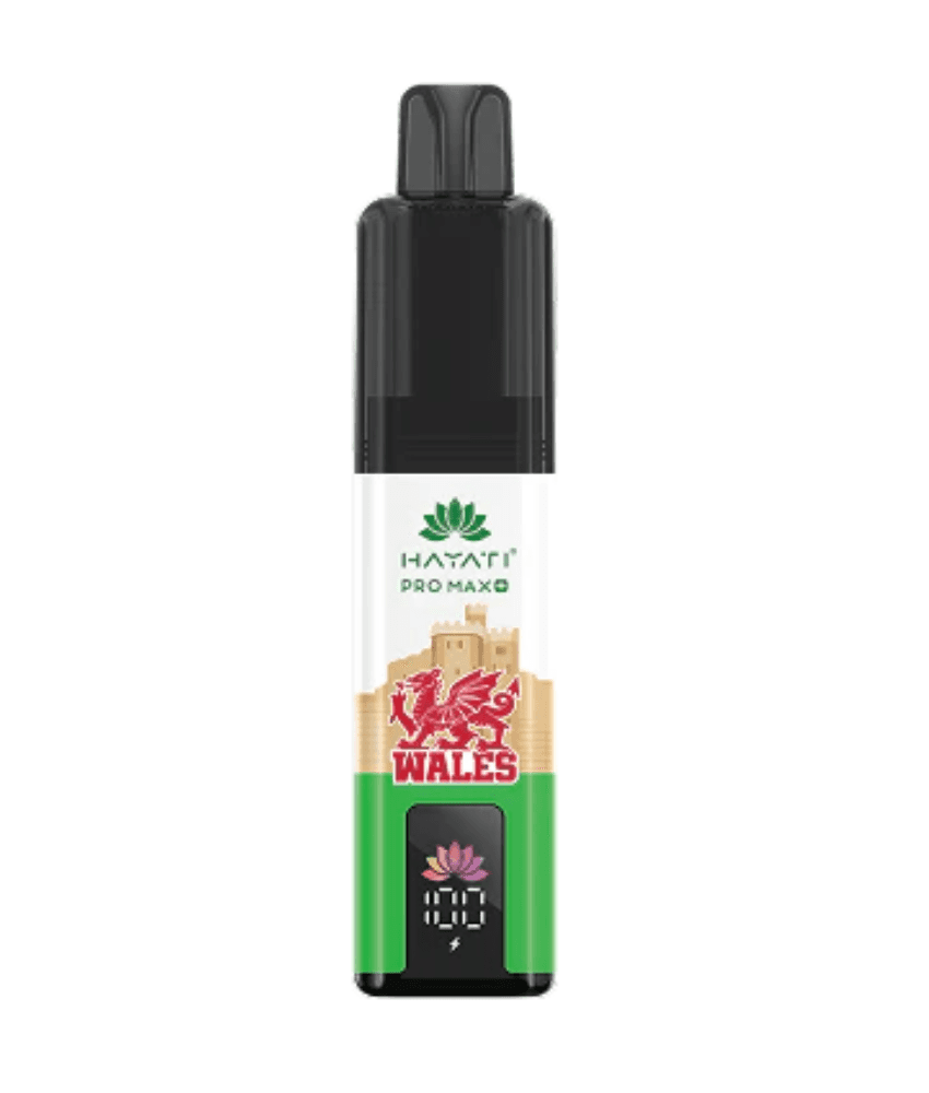 Hayati Pro Max+ Wales Edition | 6,000 Puffs