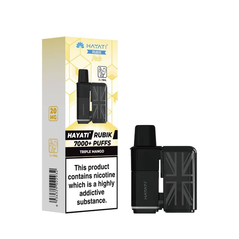 Hayati Rubik 7000 Pods Triple Mango