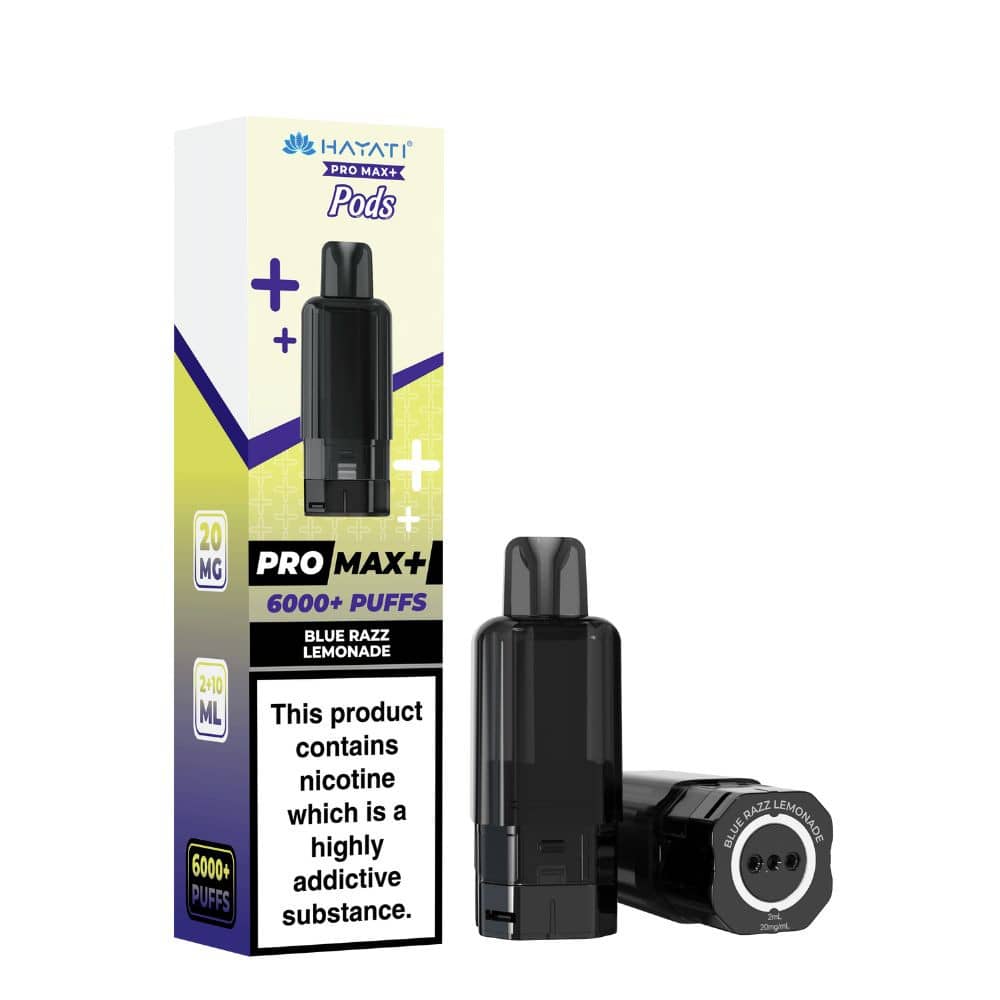 Hayati Pro Max Plus 6000 Pods Blue Razz Lemonade