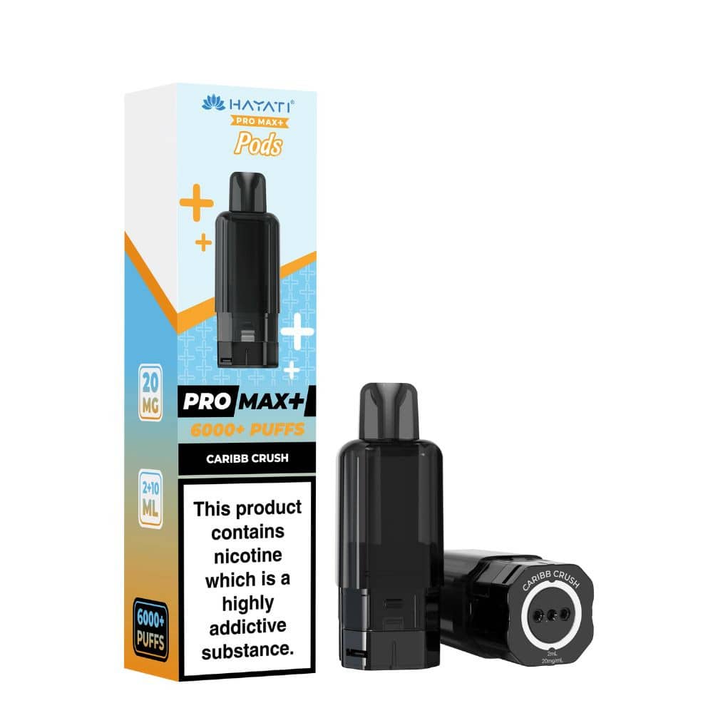 Hayati Pro Max Plus 6000 Pods Caribb Crush