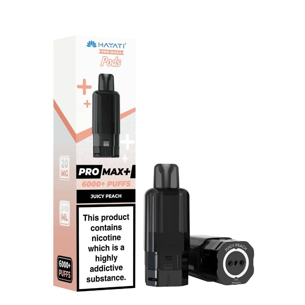 Hayati Pro Max Plus 6000 Pods Juicy Peach