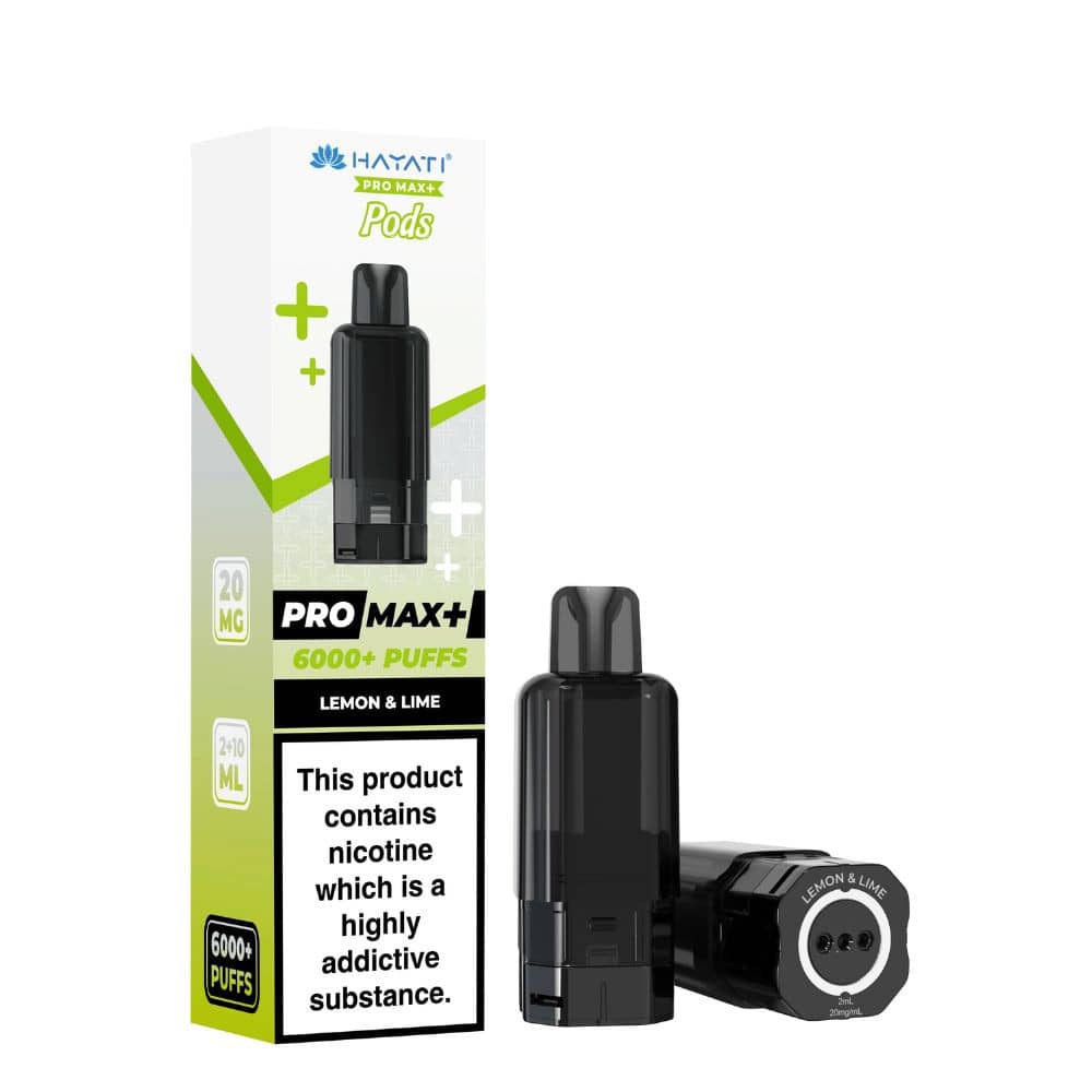 Hayati Pro Max Plus 6000 Pods Lemon & Lime
