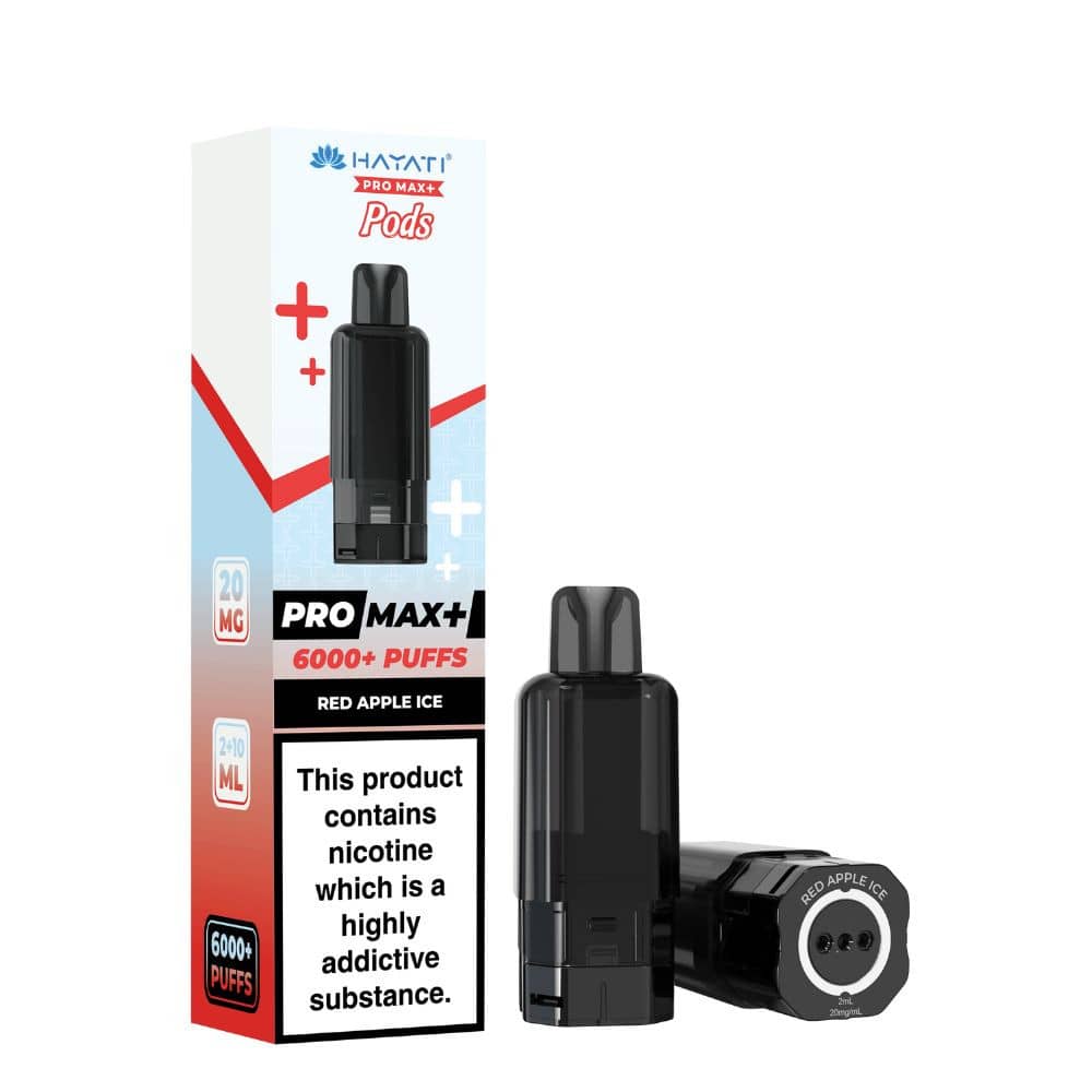 Hayati Pro Max Plus 6000 Pods Red Apple Ice