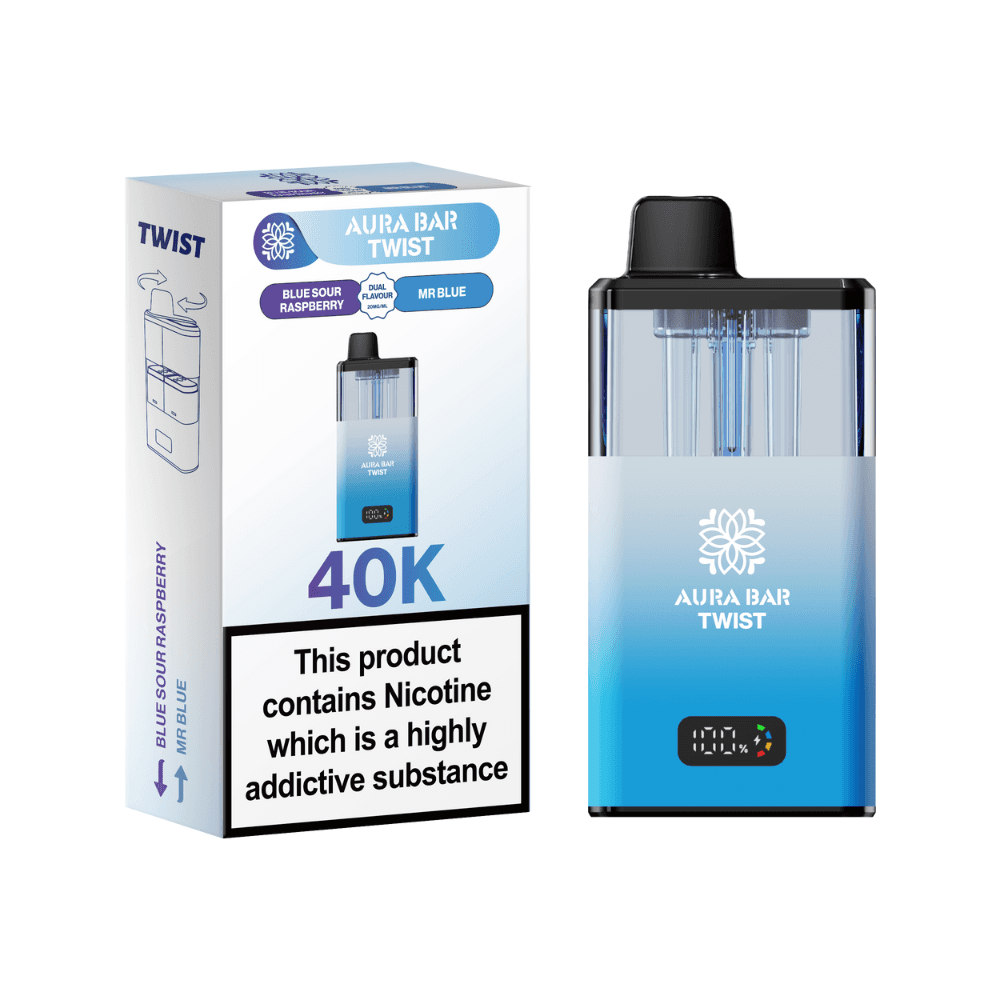 Crystal Prime Aura Bar Twist 40K Vape Kit