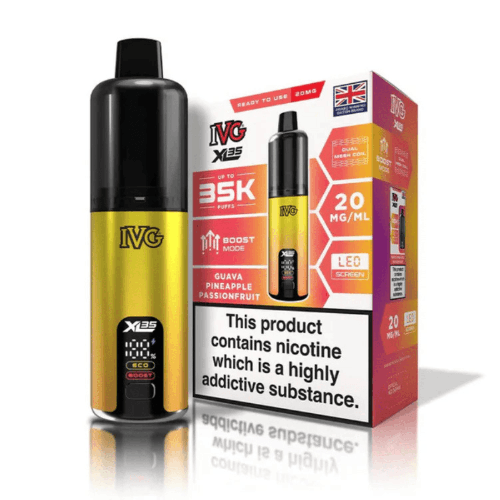 IVG XL 35K Prefilled Pod Vape Kit Guava Pineapple Passionfruit
