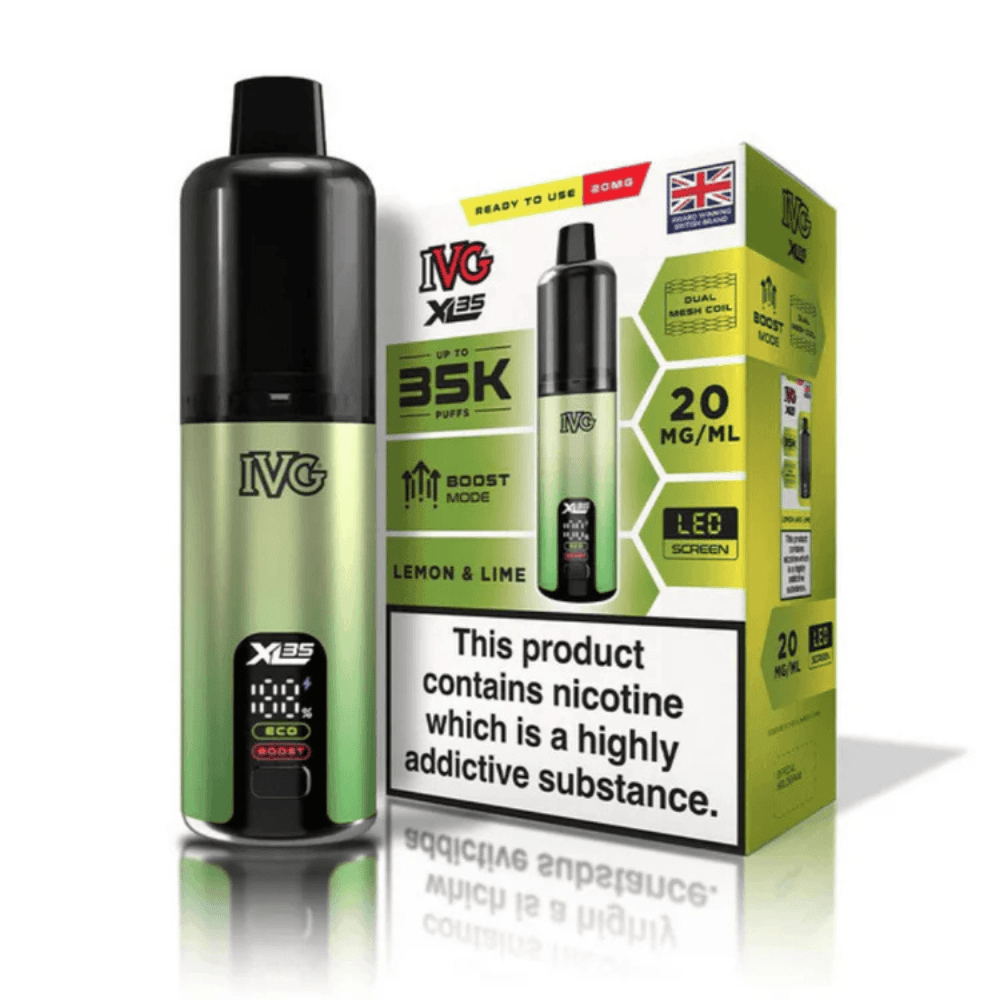 IVG XL 35K Prefilled Pod Vape Kit Lemon & Lime