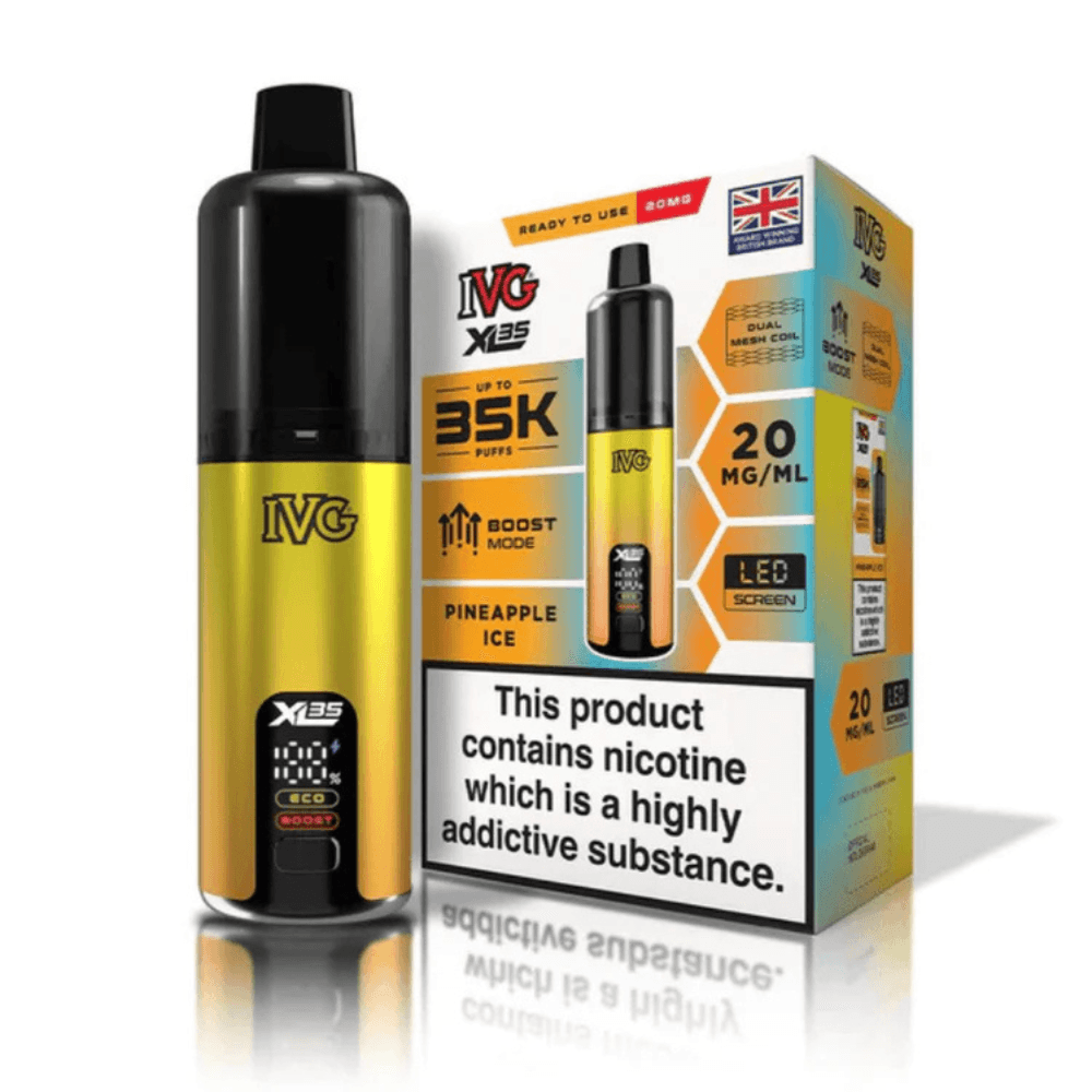 IVG XL 35K Prefilled Pod Vape Kit Pineapple Ice