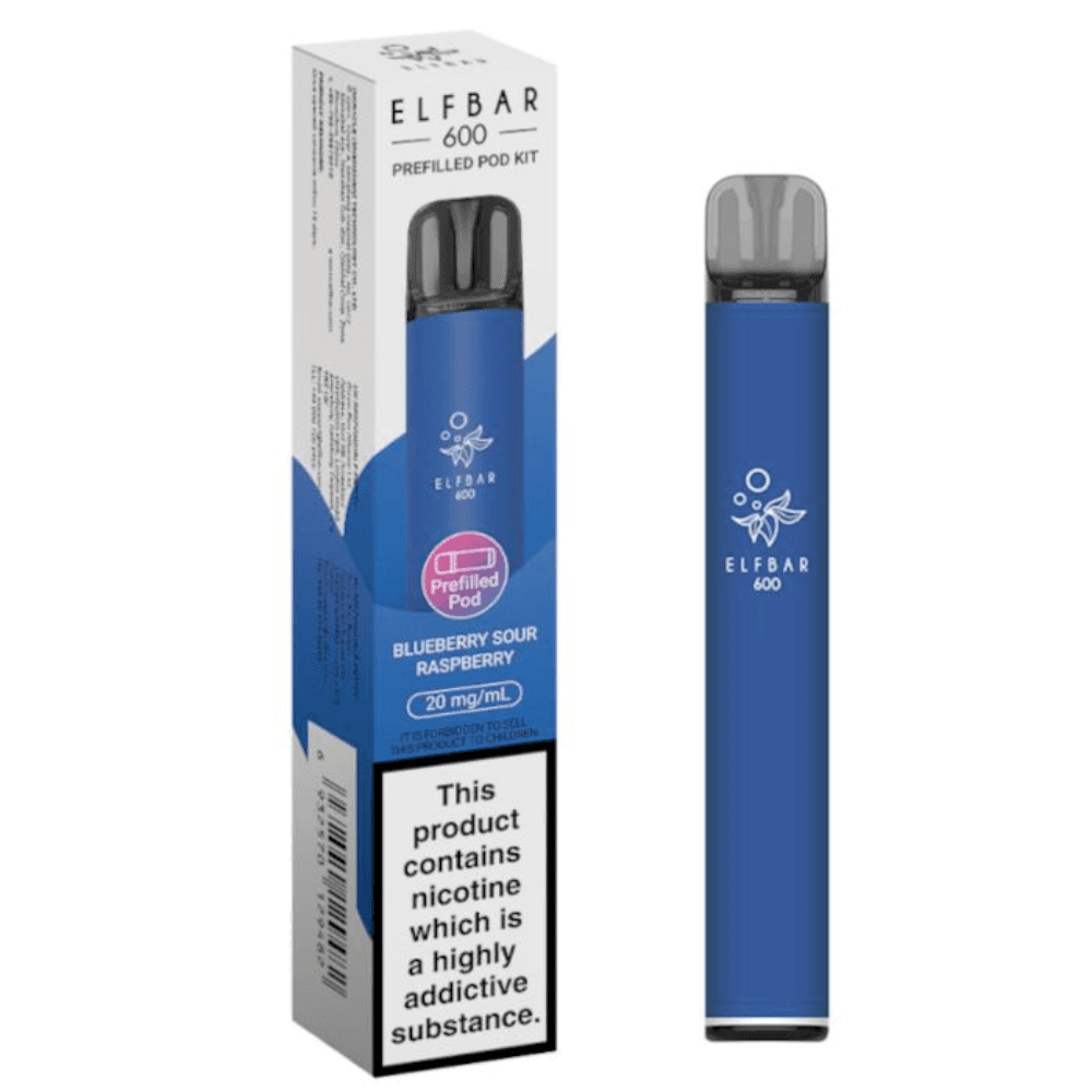 Elf Bar 600 Blueberry Sour Raspberry