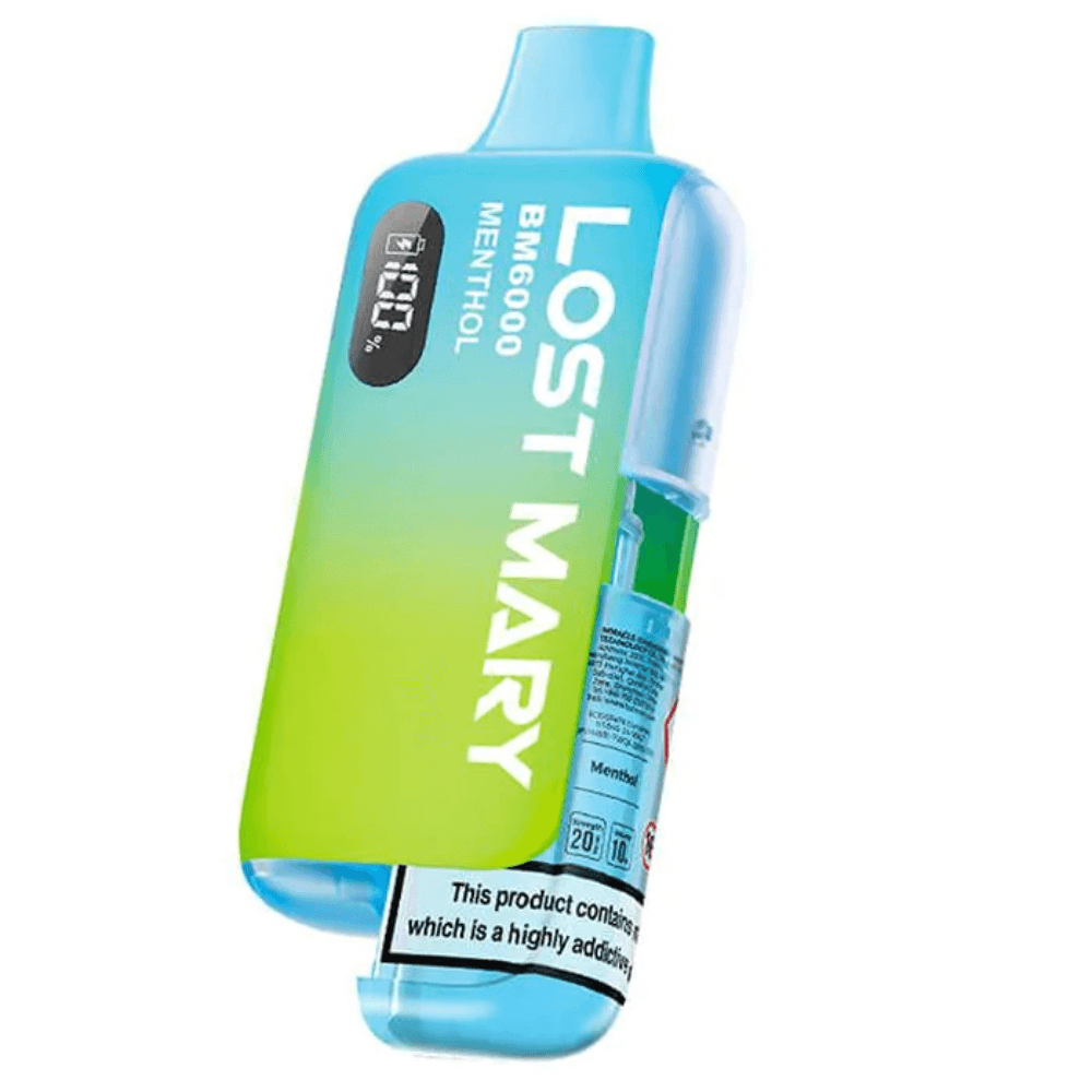 Lost Mary Bm6000 Prefilled Vape Kit Menthol