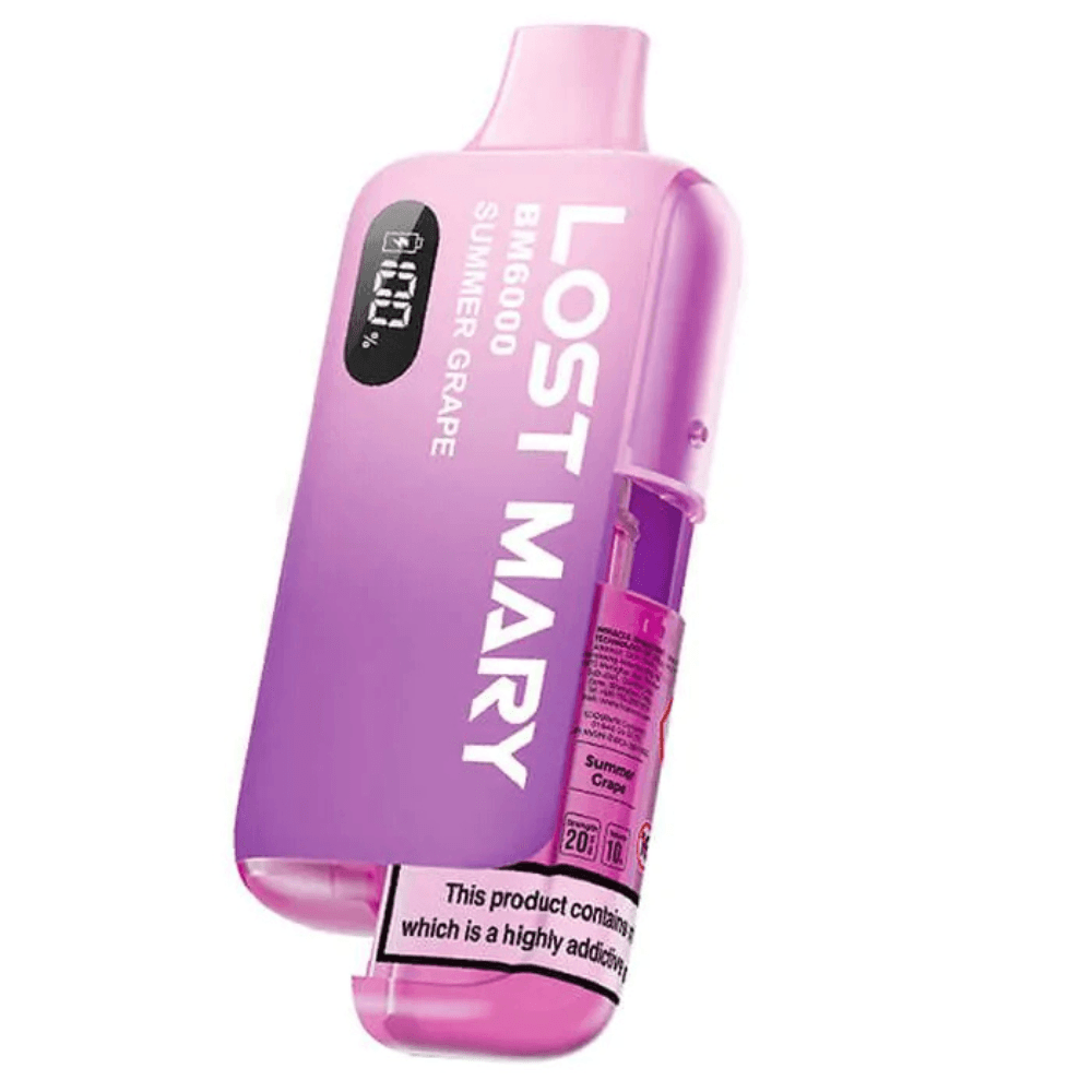 Lost Mary Bm6000 Prefilled Vape Kit Summer Grape