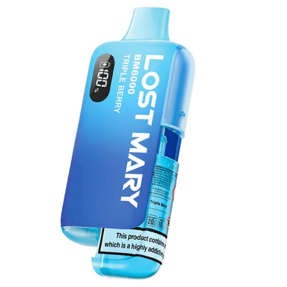 Lost Mary Bm6000 Prefilled Vape Kit Triple Berry