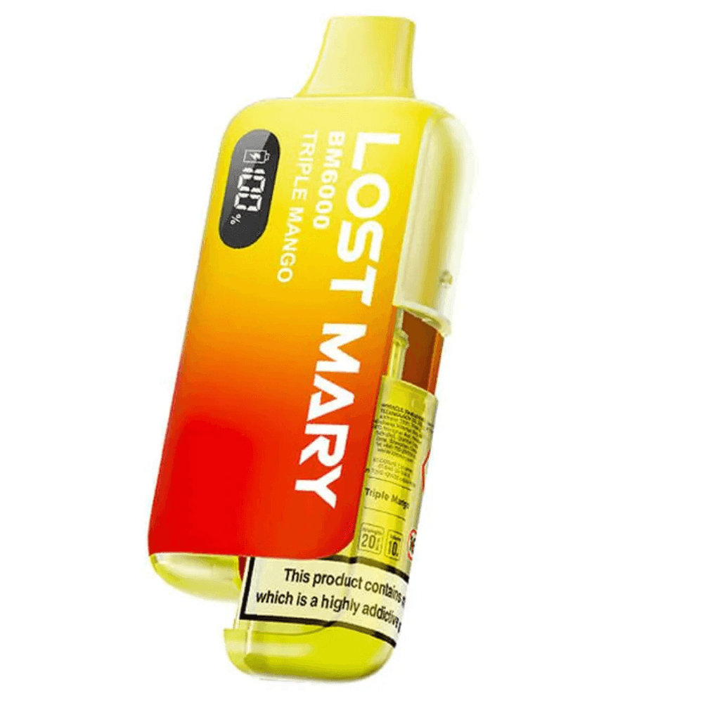 Lost Mary Bm6000 Prefilled Vape Kit Triple Mango