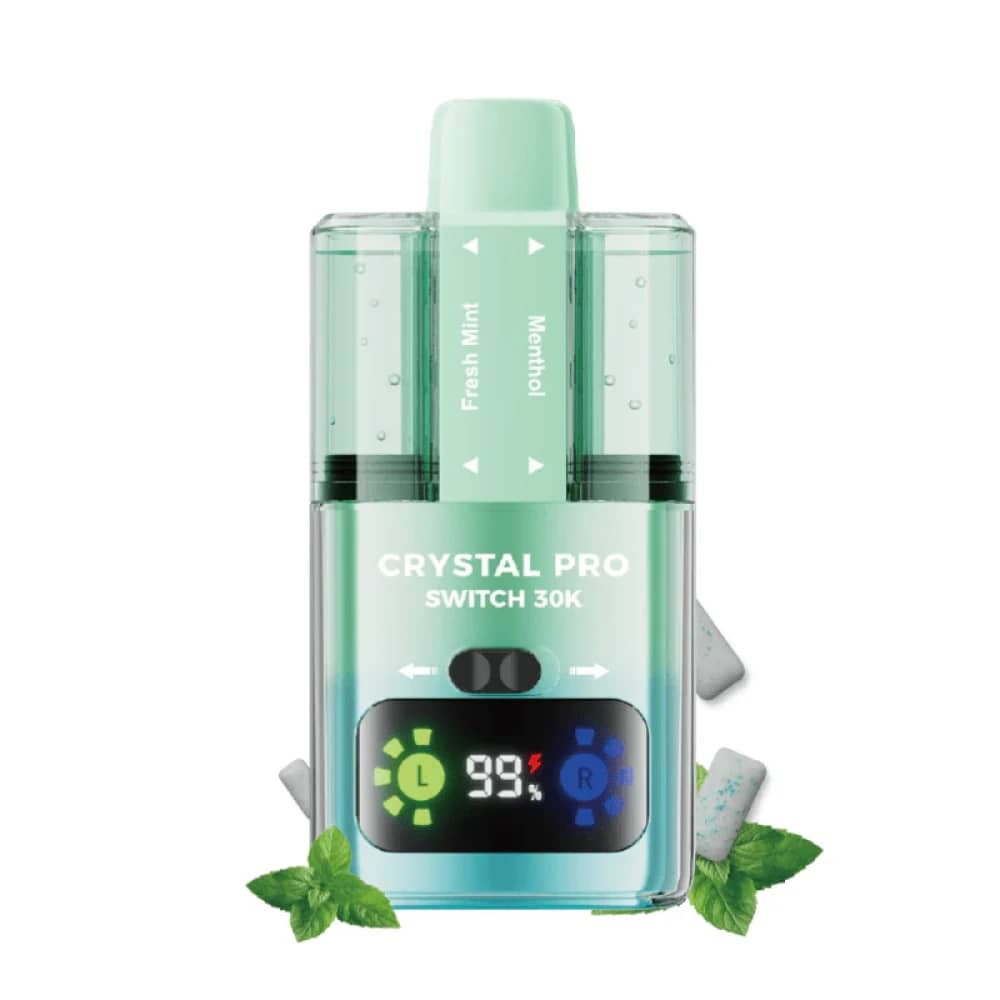 Crystal Pro Switch 30k Prefilled Vape Kit Fresh Mint / Menthol