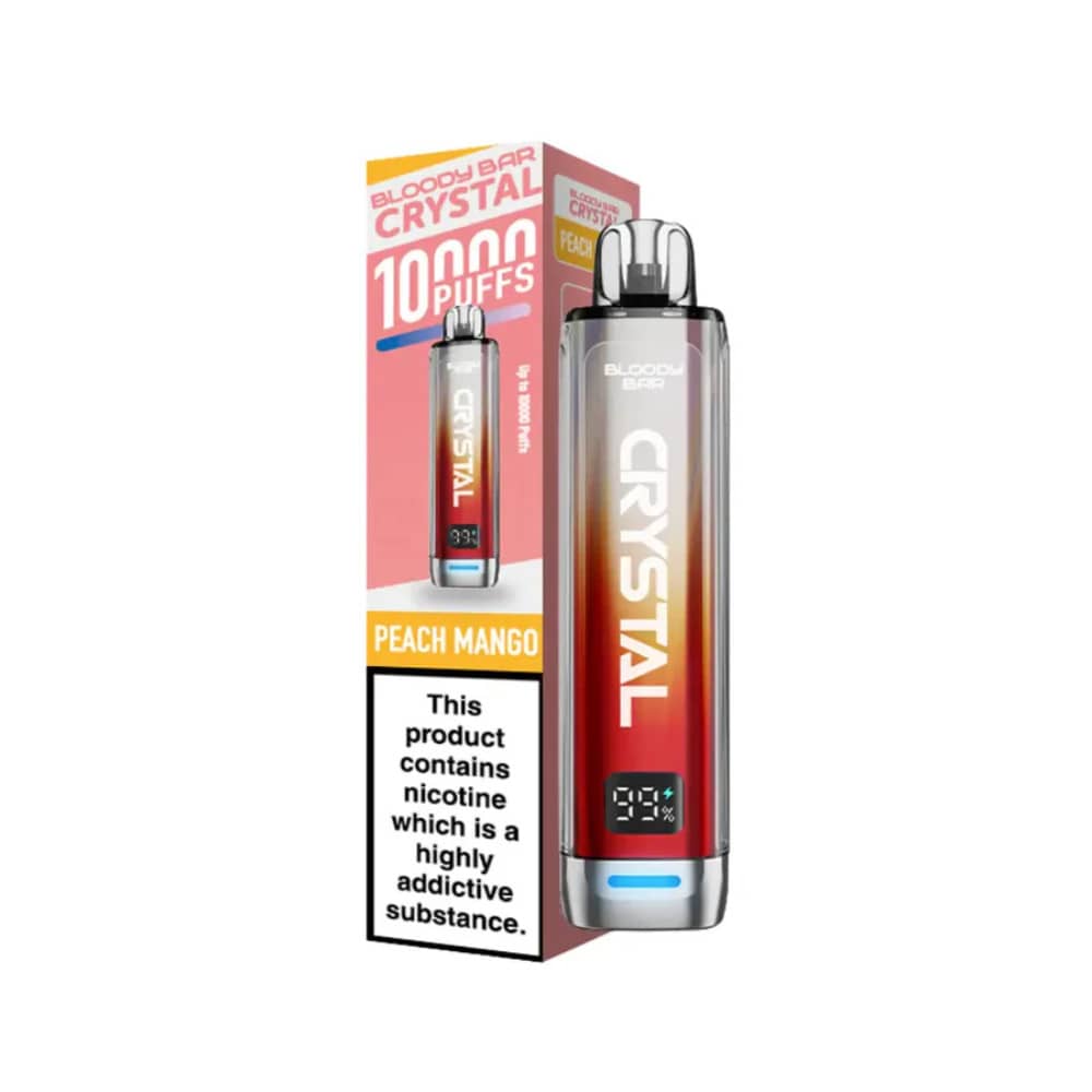 Bloody Bar Crystal 10k Peach Mango