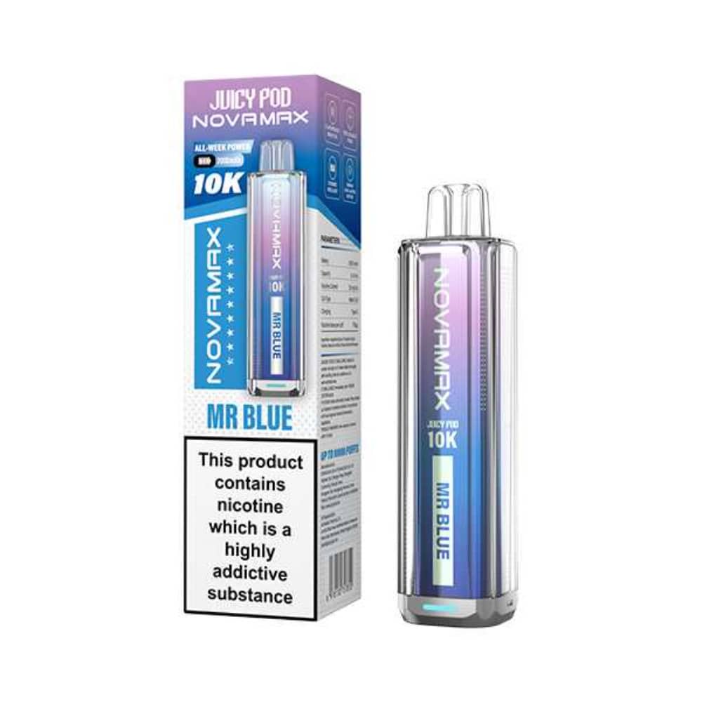 Juicypod Novamax 10k Mr Blue