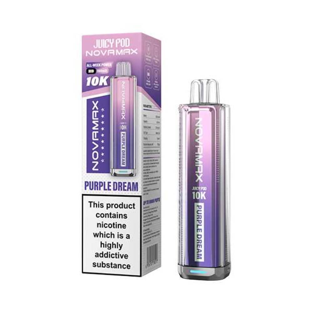 Juicypod Novamax 10k Purple Dream