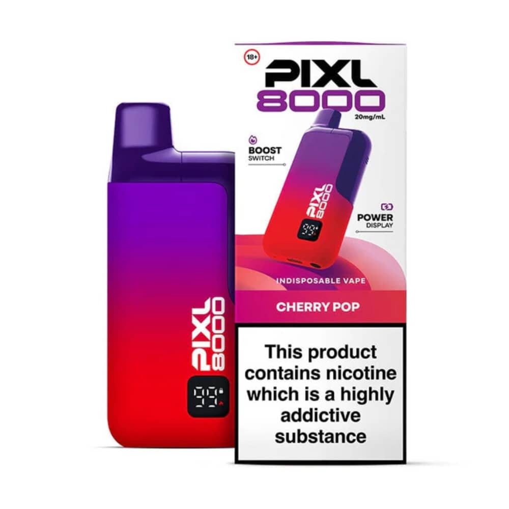 Pixl 8000 Prefilled Pod Vape Kit Cherry Pop