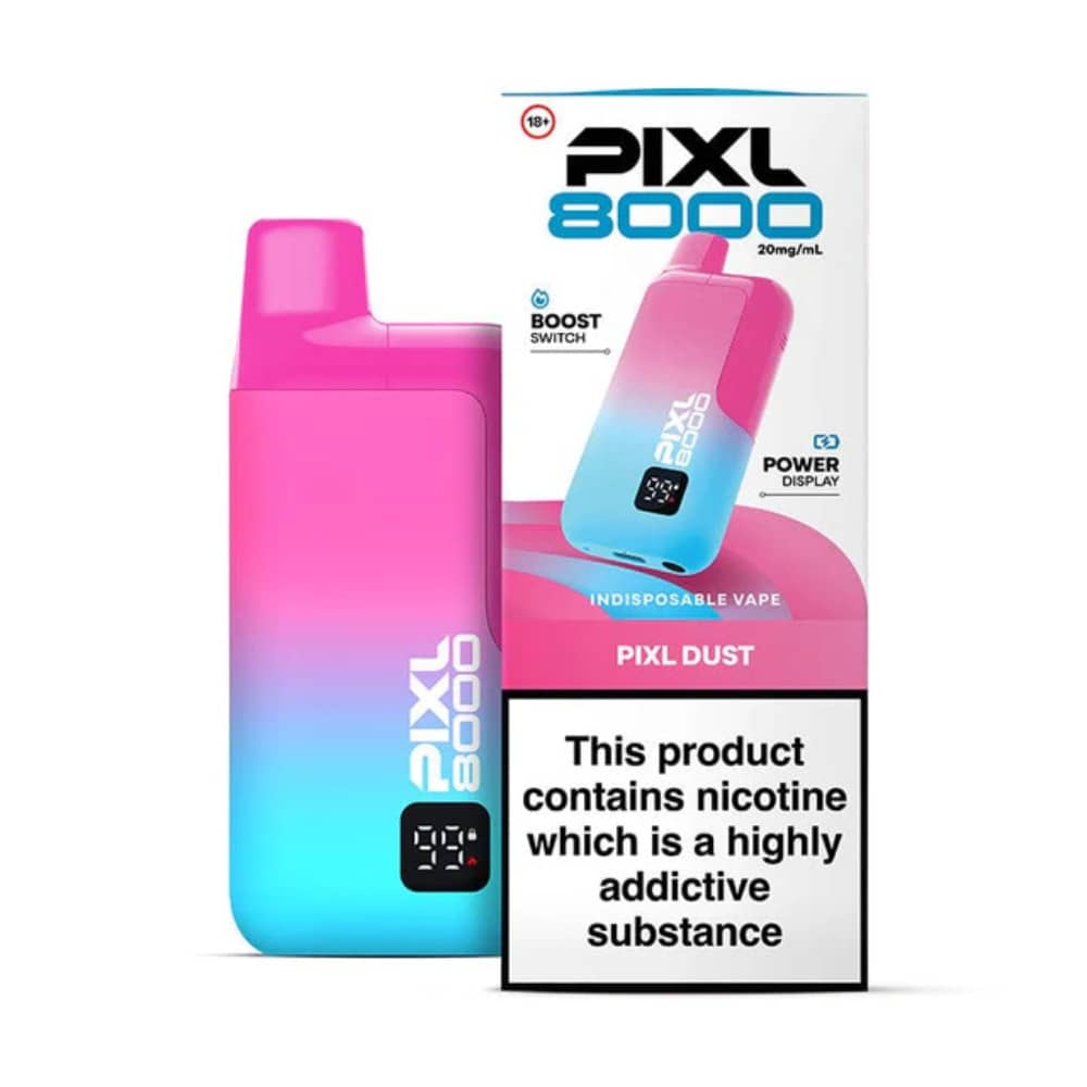 Pixl 8000 Prefilled Pod Vape Kit Pixl Dust