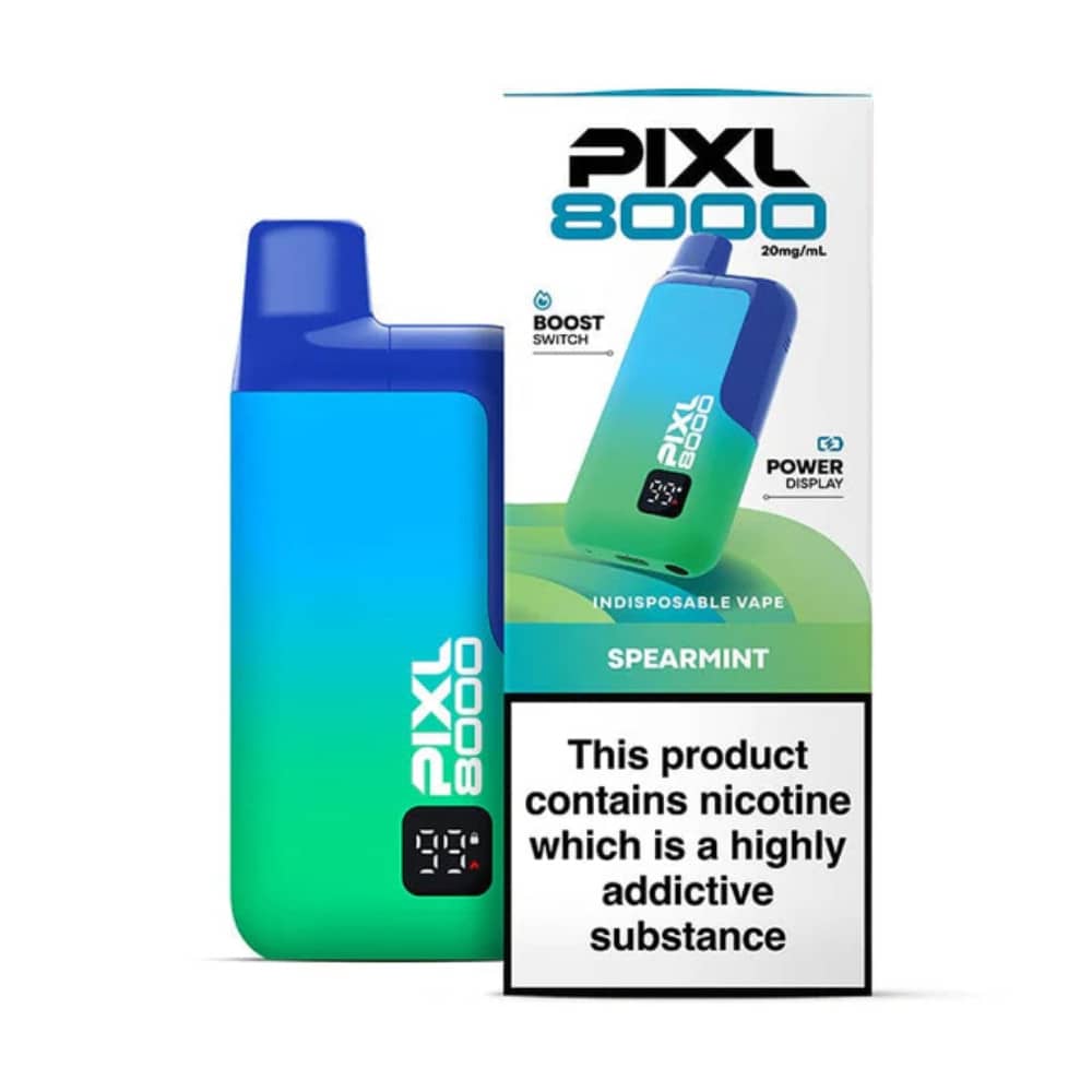 Pixl 8000 Prefilled Pod Vape Kit Spearmint
