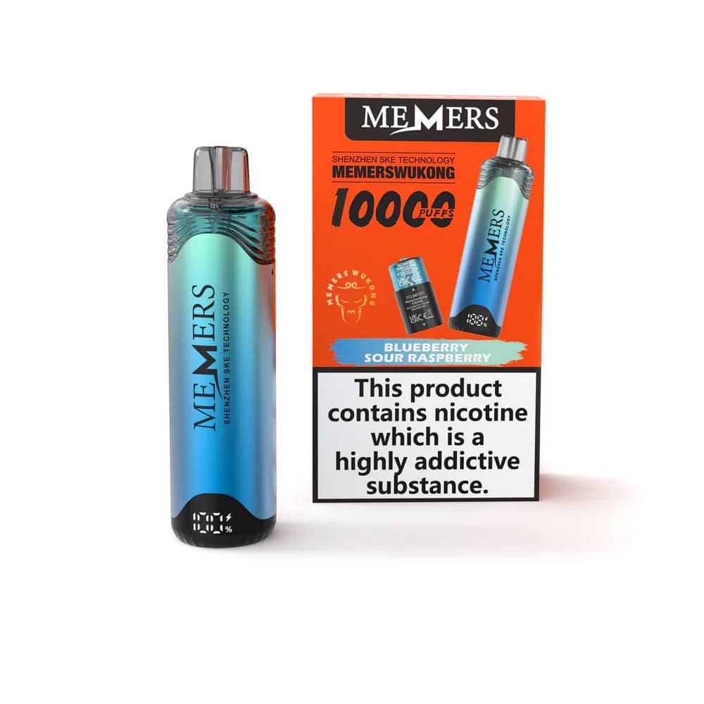 Memers Wukong V10000 Prefilled Vape Kit Blueberry Sour Raspberry