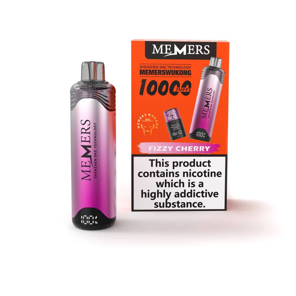 Memers Wukong V10000 Prefilled Vape Kit Fizzy Cherry