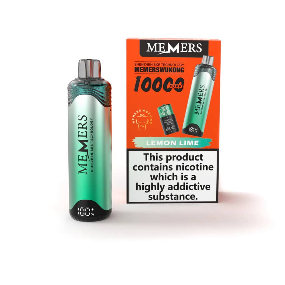 Memers Wukong V10000 Prefilled Vape Kit Lemon Lime