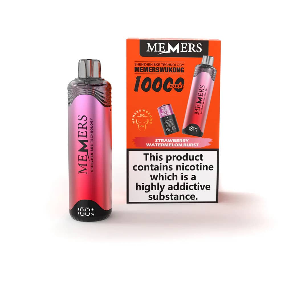 Memers Wukong V10000 Prefilled Vape Kit Strawberry Watermelon Burst