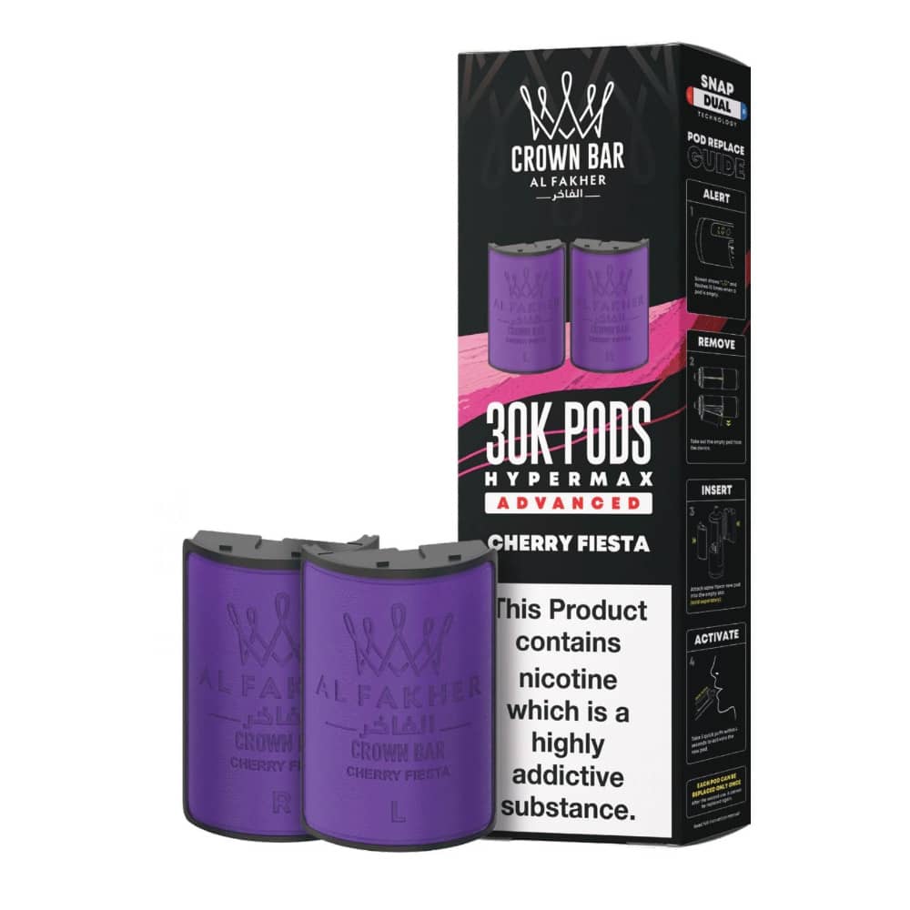 Al Fakher 30k Hypermax Pods Cherry Fiesta