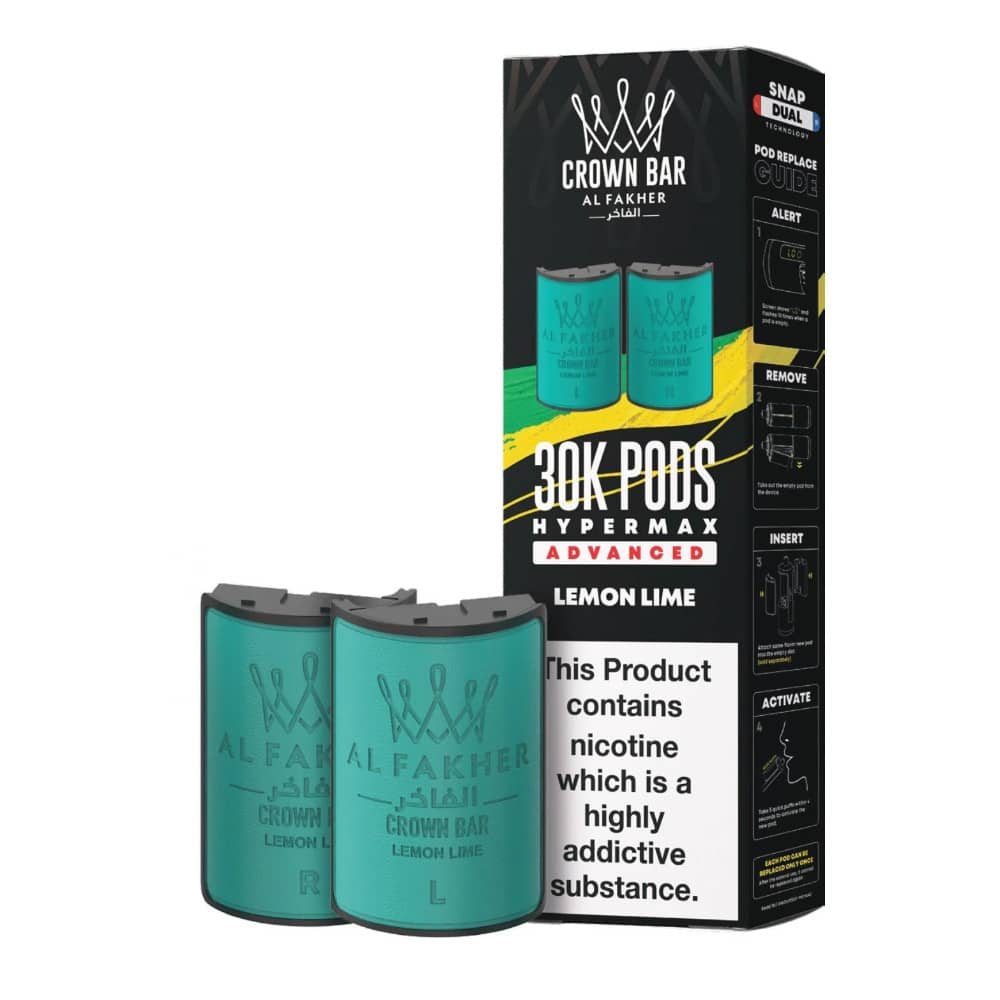 Al Fakher 30k Hypermax Pods Lemon Lime
