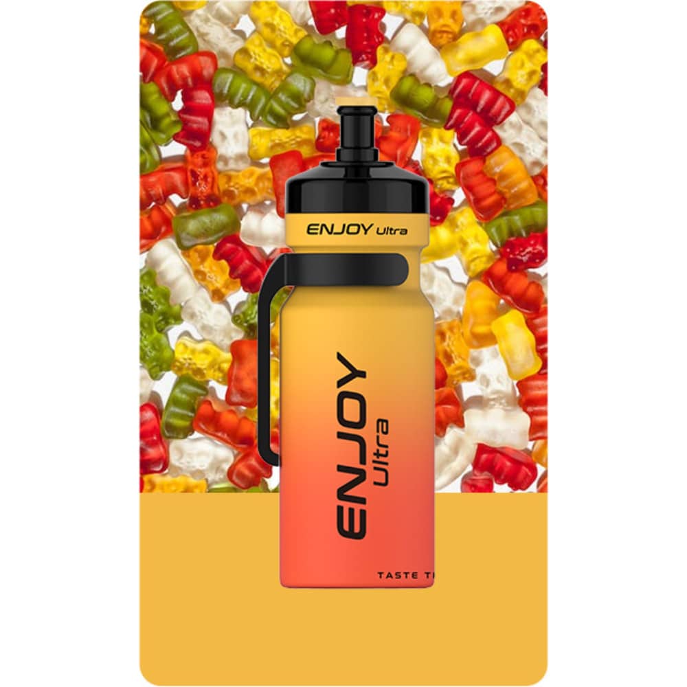 Enjoy Ultra Pro 9000 Prefilled Pod Vape Kit | Box of 10 Gummy Bear