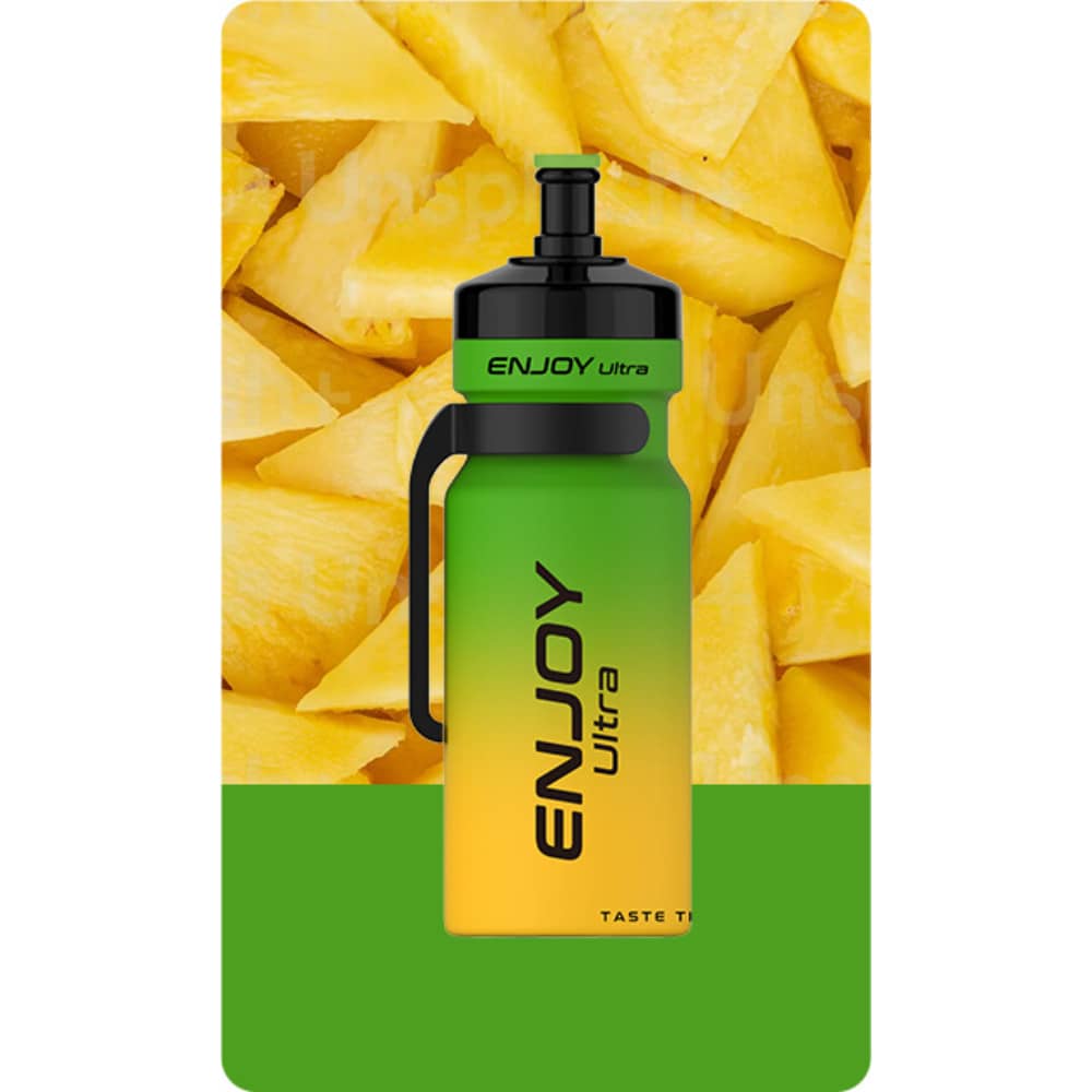 Enjoy Ultra Pro 9000 Prefilled Pod Vape Kit | Box of 10 Pineapple