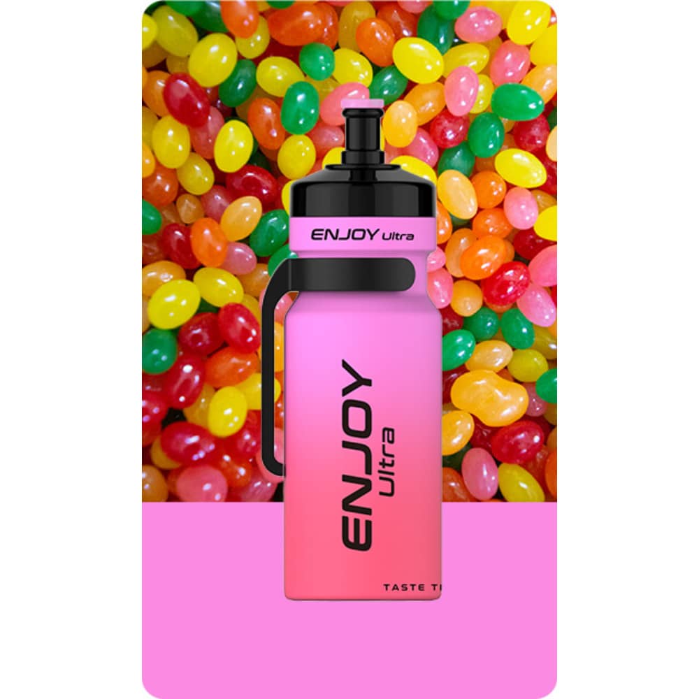Enjoy Ultra Pro 9000 Prefilled Pod Vape Kit | Box of 10 Skittles