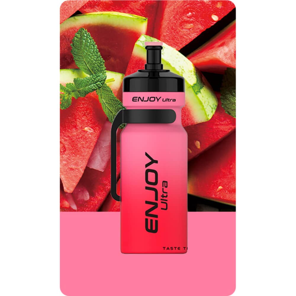 Enjoy Ultra Pro 9000 Prefilled Pod Vape Kit | Box of 10 Watermelon Ice