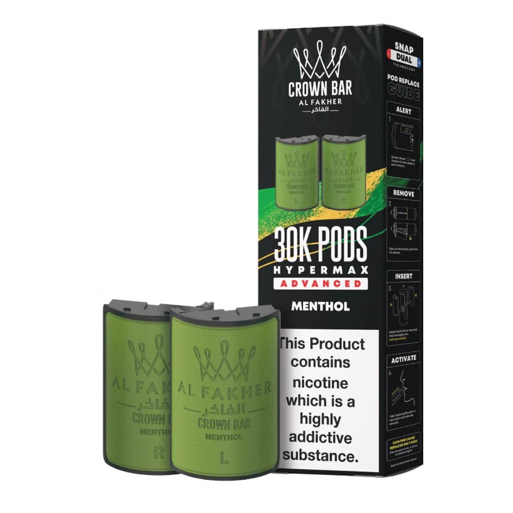 Al Fakher 30k Hypermax Pods Menthol
