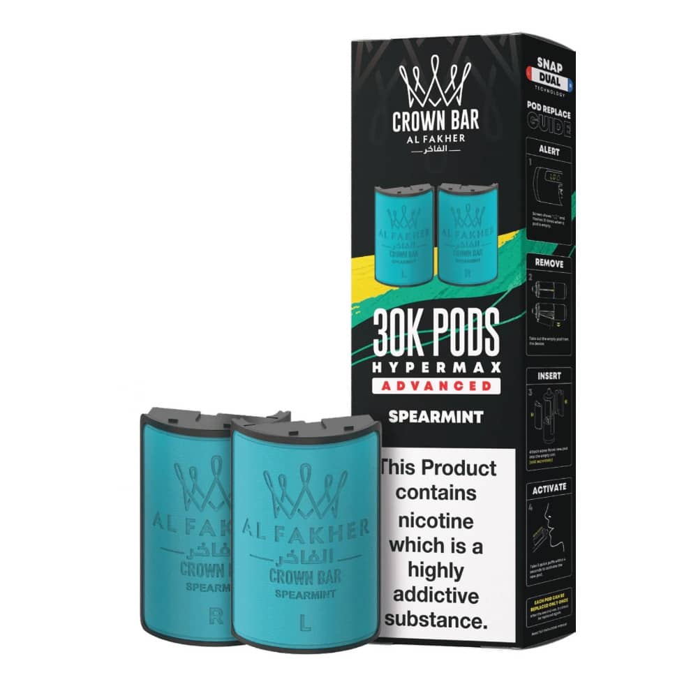 Al Fakher 30k Hypermax Pods Spearmint