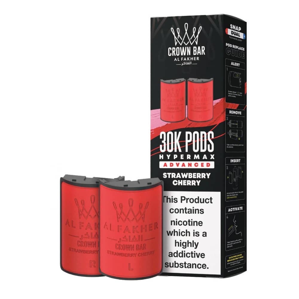 Al Fakher 30k Hypermax Pods Strawberry Cherry