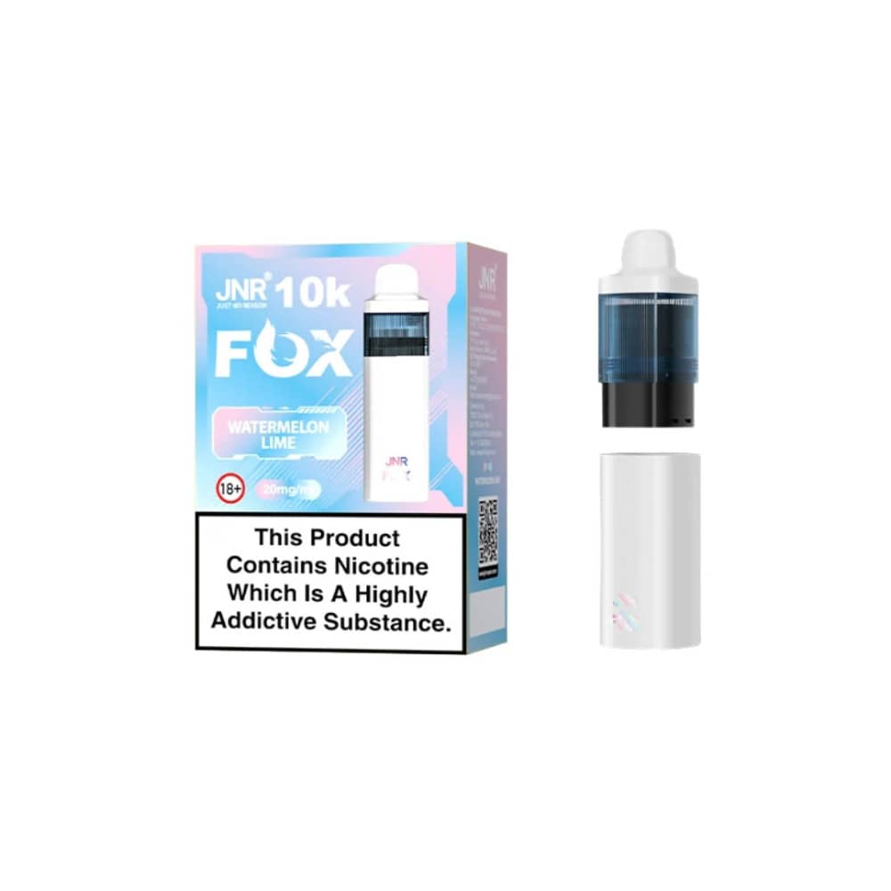 JNR Fox 10k Replacement Pods Watermelon Lime