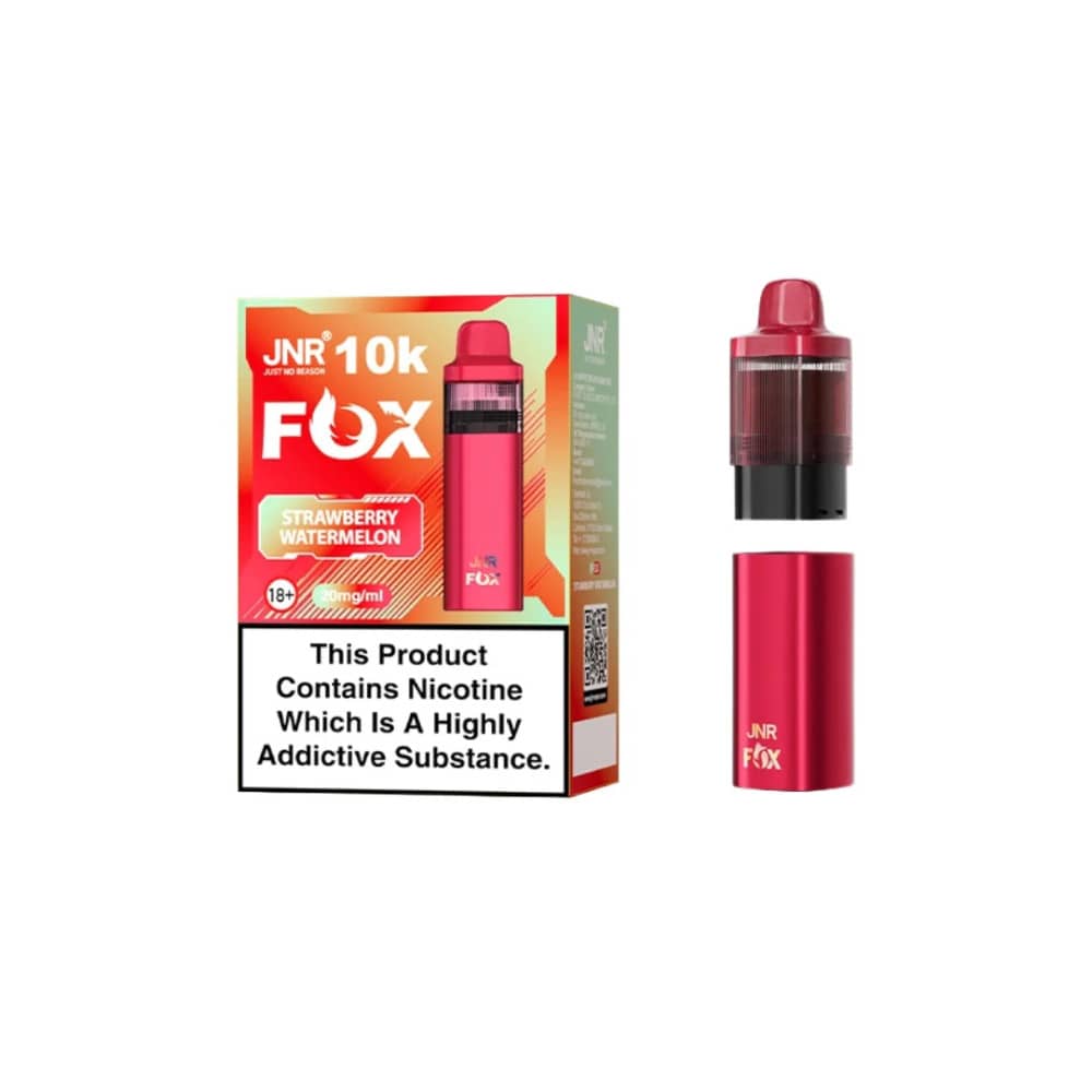 JNR Fox 10k Replacement Pods Strawberry Watermelon