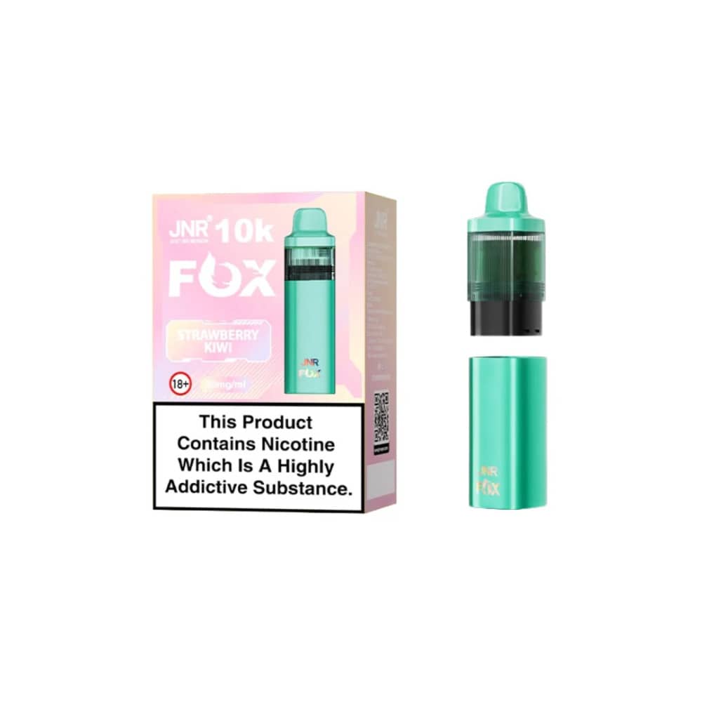 JNR Fox 10k Replacement Pods Strawberry Kiwi