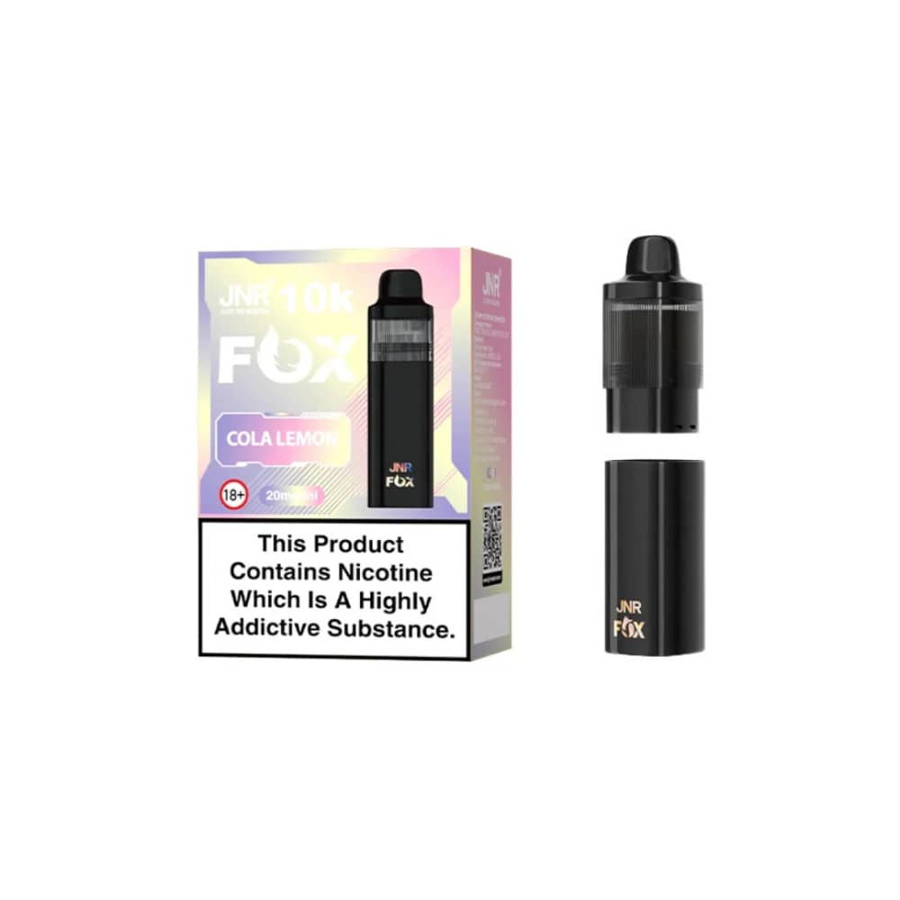 JNR Fox 10k Replacement Pods Cola Lemon