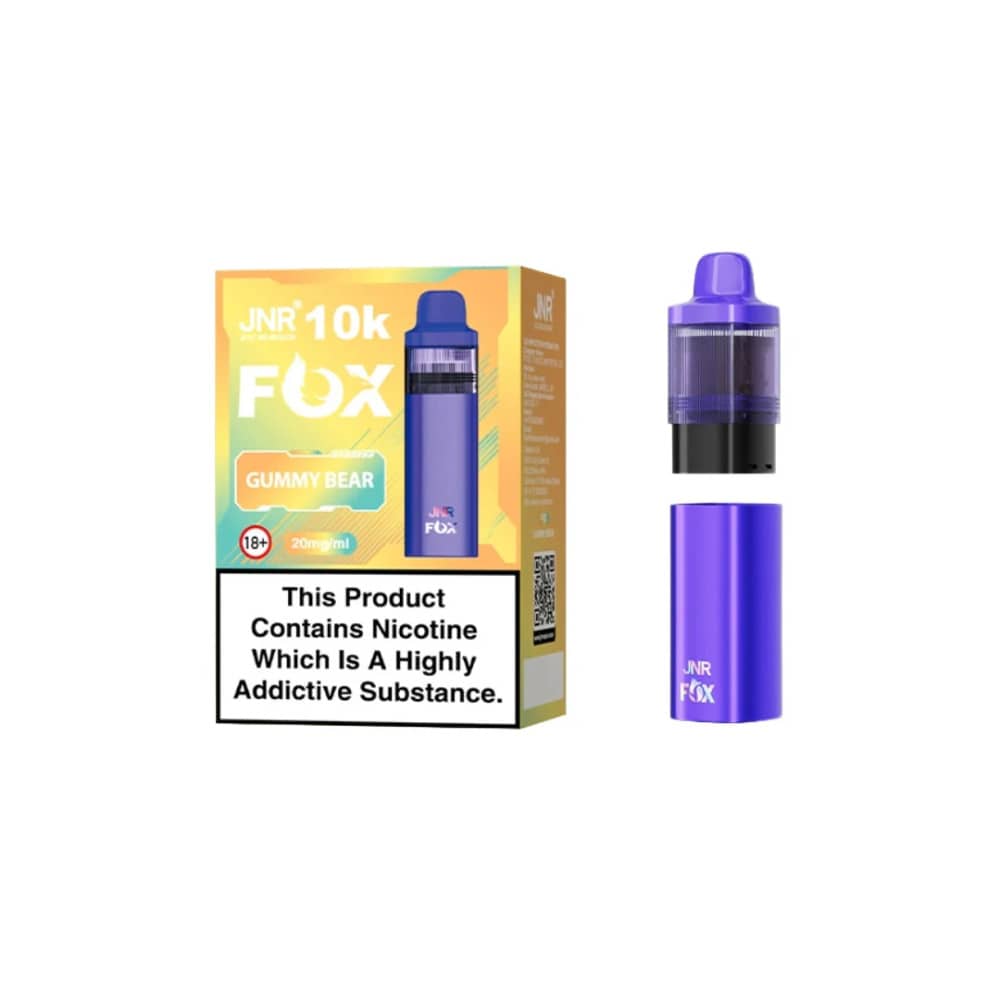 JNR Fox 10k Replacement Pods Gummy Bear