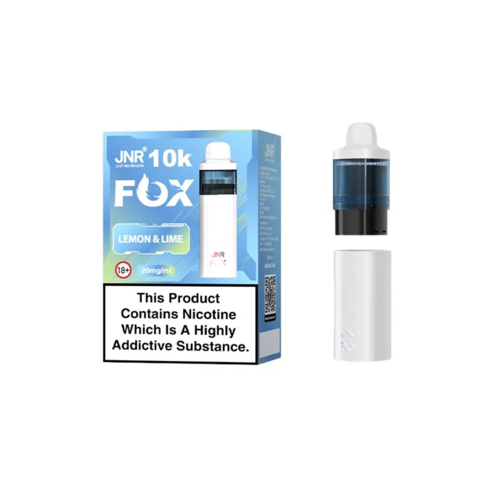 JNR Fox 10k Replacement Pods Lemon & Lime
