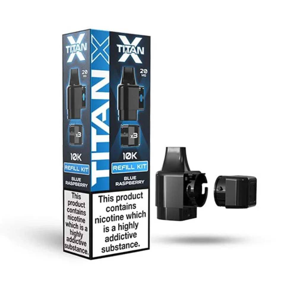 Titan X 10K Pods Blueberry Raspberry