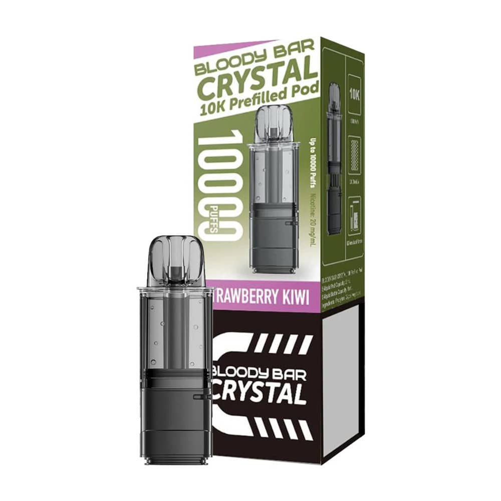 Bloody Bar Crystal 10k Pods Strawberry Kiwi